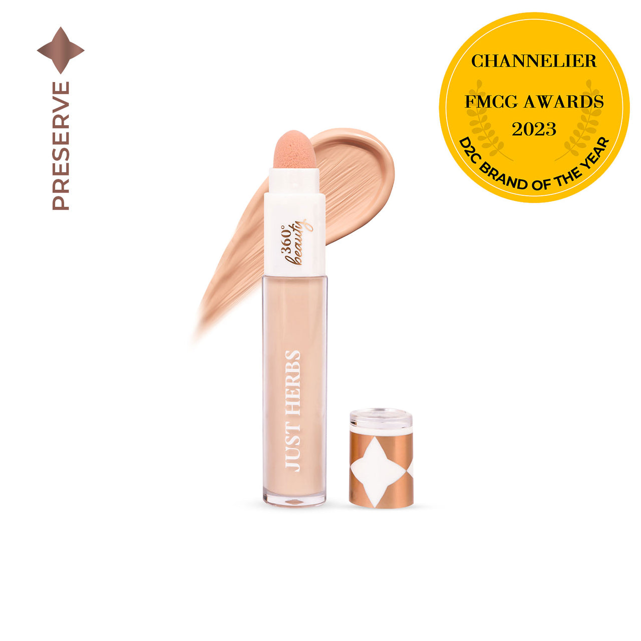 Just Herbs Concealer Brightening & Correcting Mango Butter and