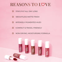 Thumbnail for Herb Enriched Matte Liquid Lipstick Travel Size Kit  - Set of 5