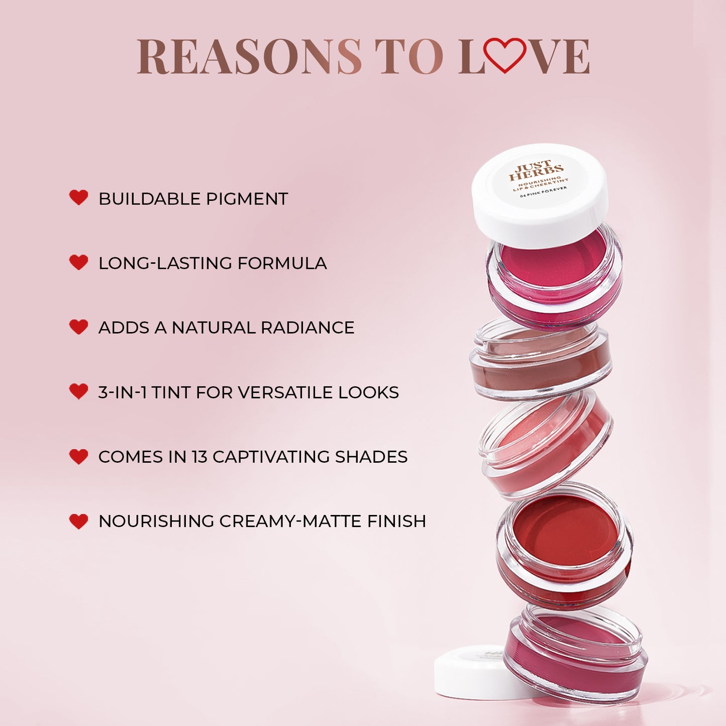 Nourishing Lip and Cheek Tint (Pale Pink)