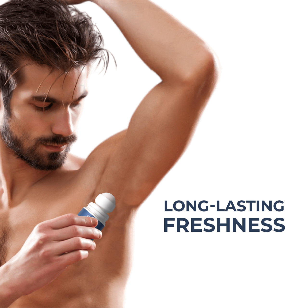 Musk Divine Brightening Underarm Roll-On Deo + Long-Lasting Deodorant Body Spray for Men