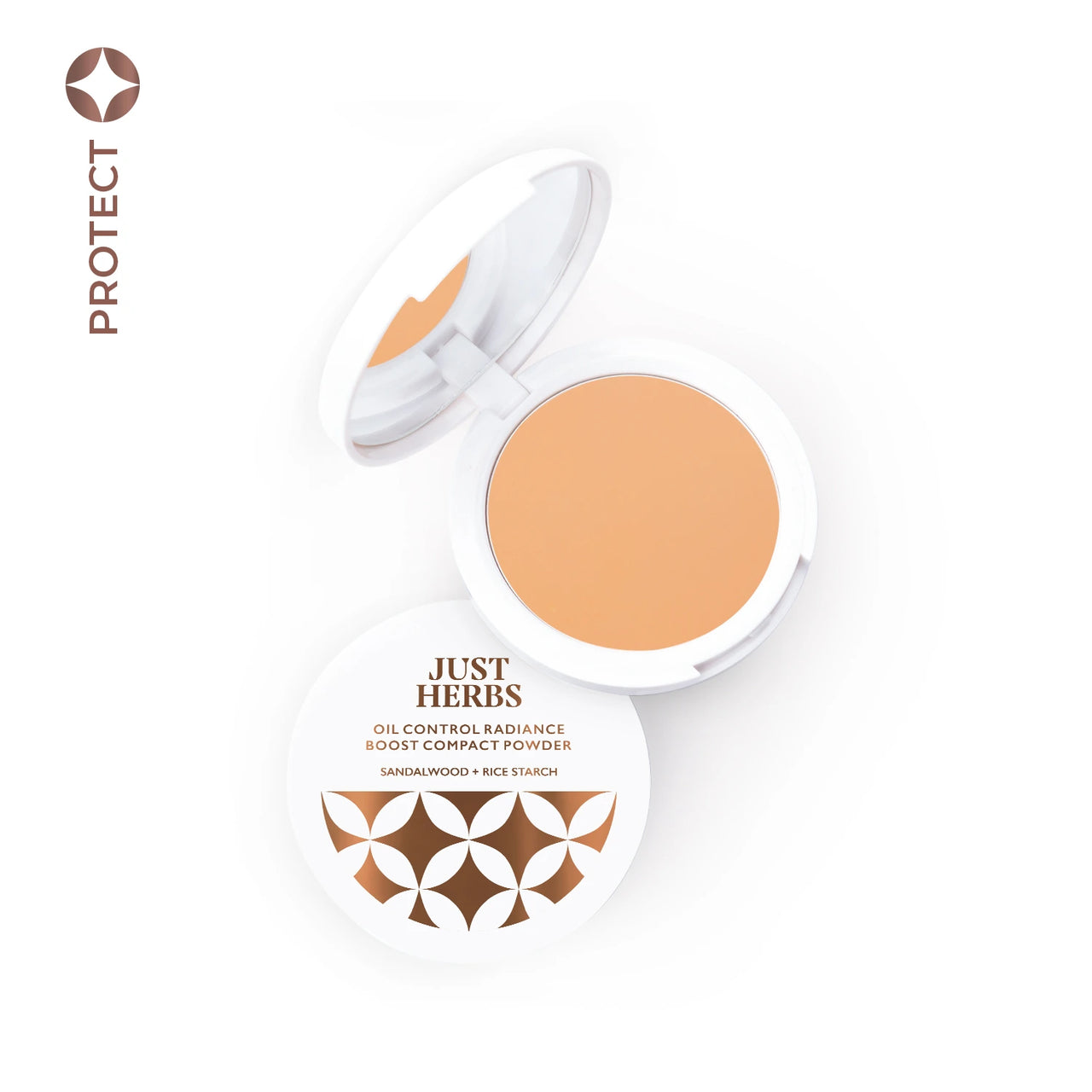 Oil Control Radiance Boost Compact Powder with Sandalwood & Rice Starch