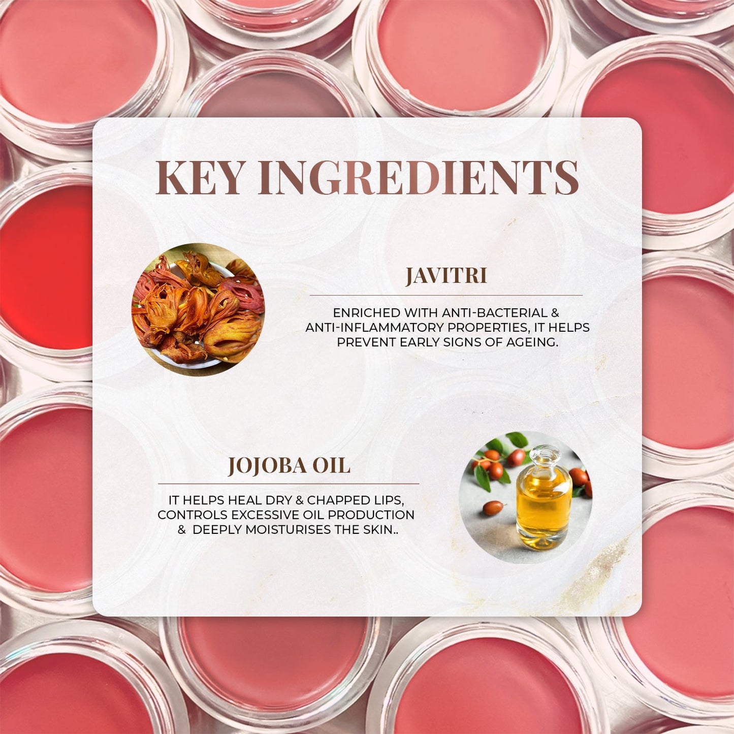 Nourishing Lip and Cheek Tint (Pack of 2): Soft Nude and Pale Pink