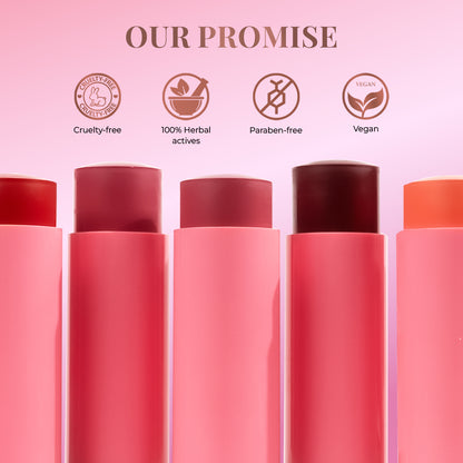 Born To Blush Stick with Shea Butter & Cica Red Hot