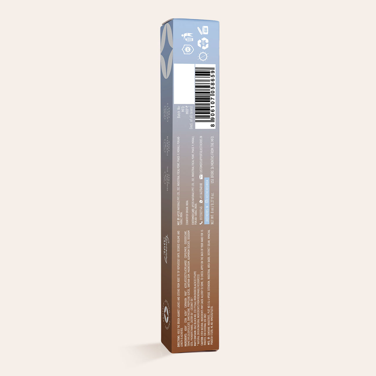Serum-infused Volume Boost Mascara with Castor Oil and Coconut Oil