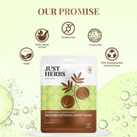 Thumbnail for Vitamin C Amla Sheet Mask with Liquorice Root for Skin Brightening Pack of 1