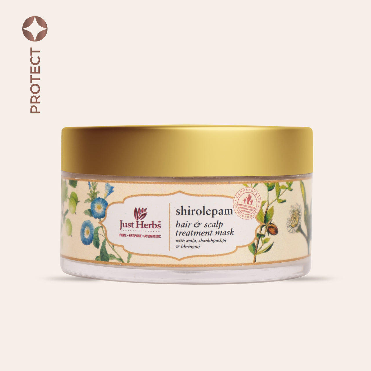 Moisturising Hair Mask with Amla and Shankhpushpi 50 g