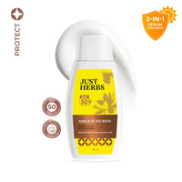 Thumbnail for 2-in-1 Serum Sunscreen with Sacred Lotus & Turmeric | SPF 50 PA++++