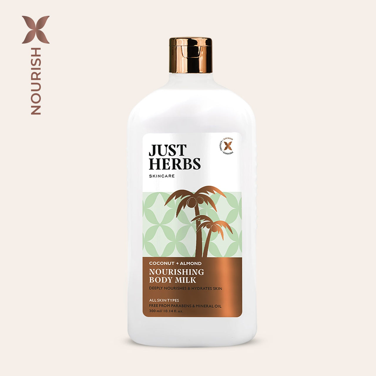 Nourishing Body Milk with Coconut and Almond 300 ml