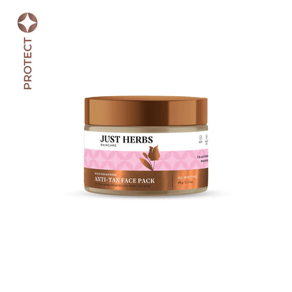 Anti-Tan Face Pack - Wild Indian Rose
