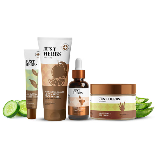 Glow Boosting Nighttime Skincare Repair Combo Kit of 4