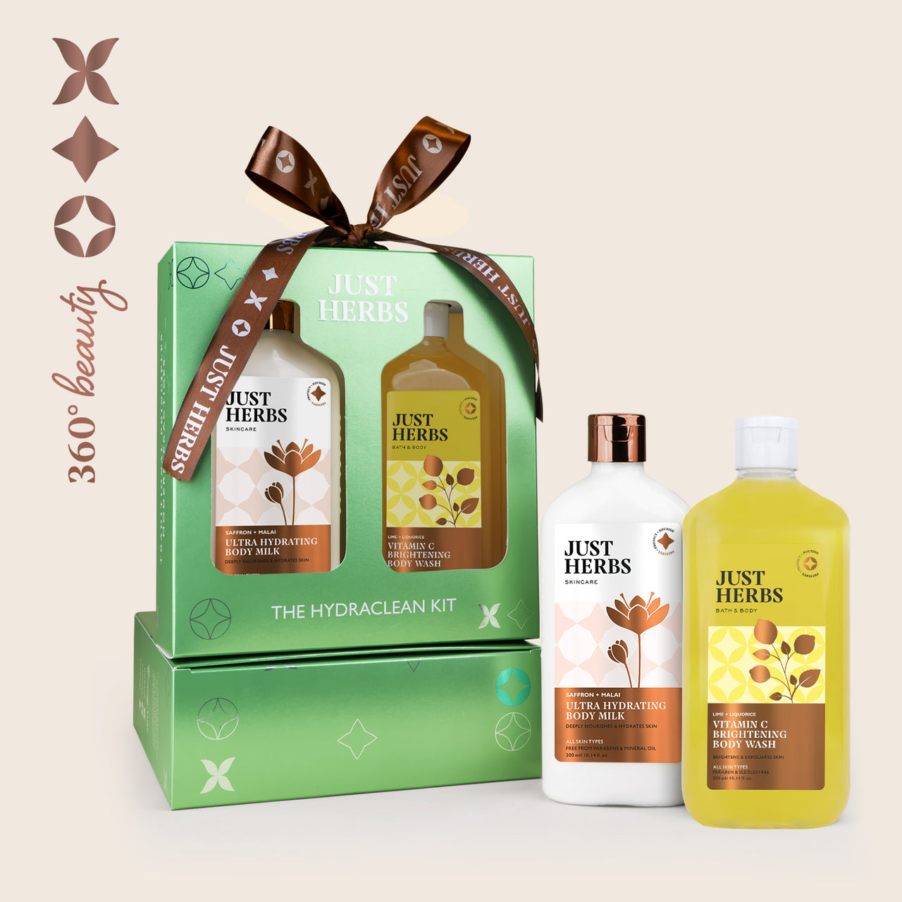 The Hydraclean Kit: Body Brightening Set