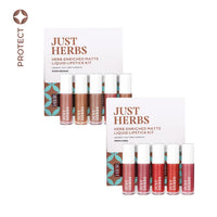 Thumbnail for Herb-enriched Matte Liquid Lipstick Combo (Deeps & Reds + Brights & Pinks)