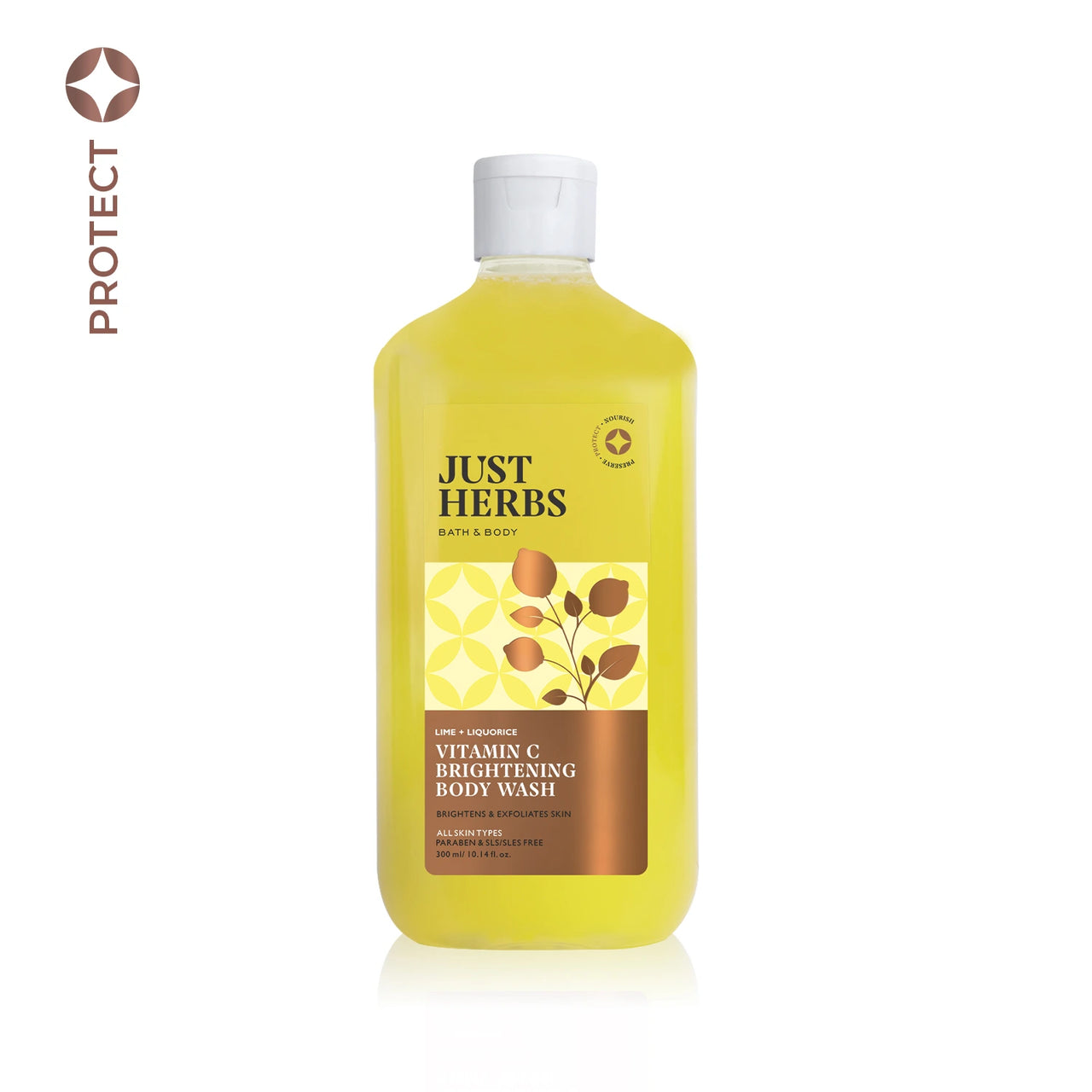 Vitamin C Brightening Body Wash with Lime and Liquorice