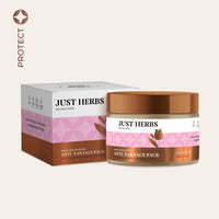 Thumbnail for Anti-Tan Face Pack - Wild Indian Rose - Just Herbs