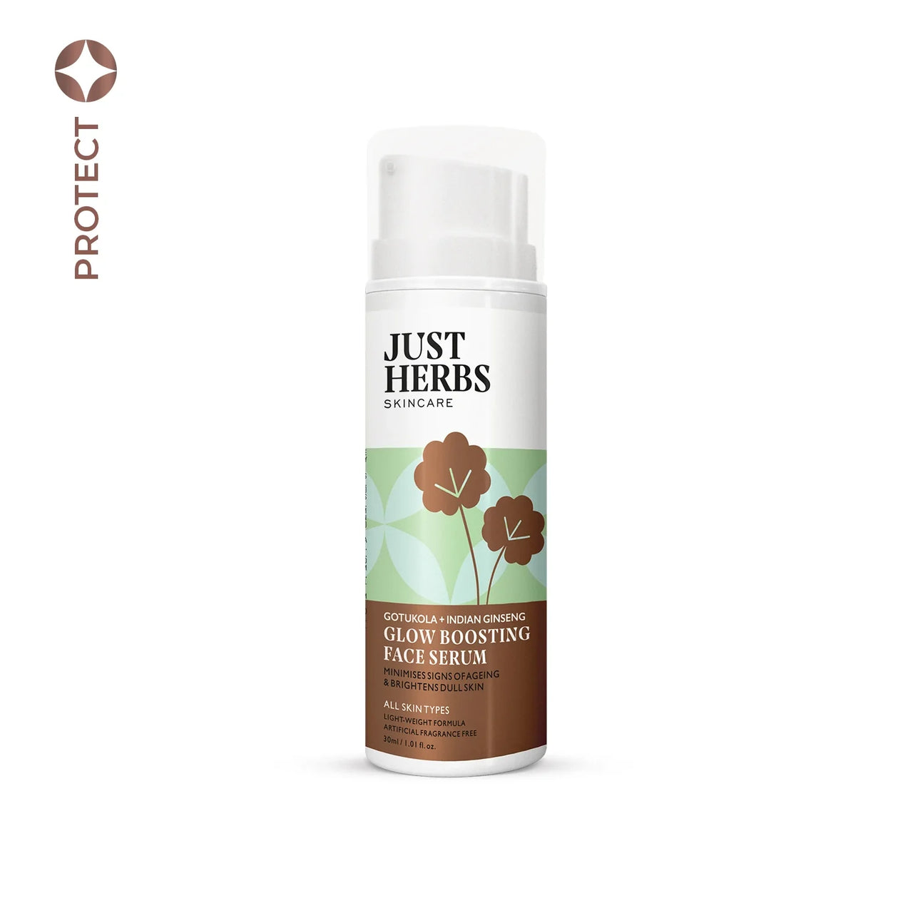 Glow Boosting Face serum with Gotukola and Indian Ginseng