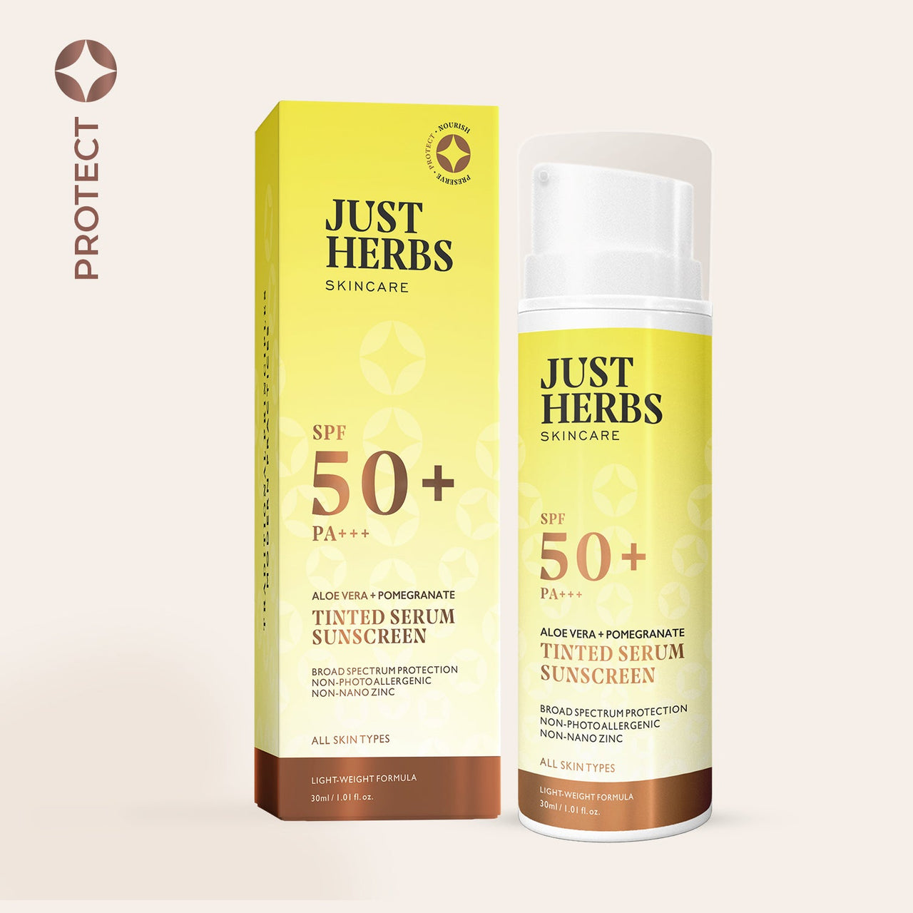 Tinted Serum Sunscreen with SPF 50+ PA+++  - 30ml