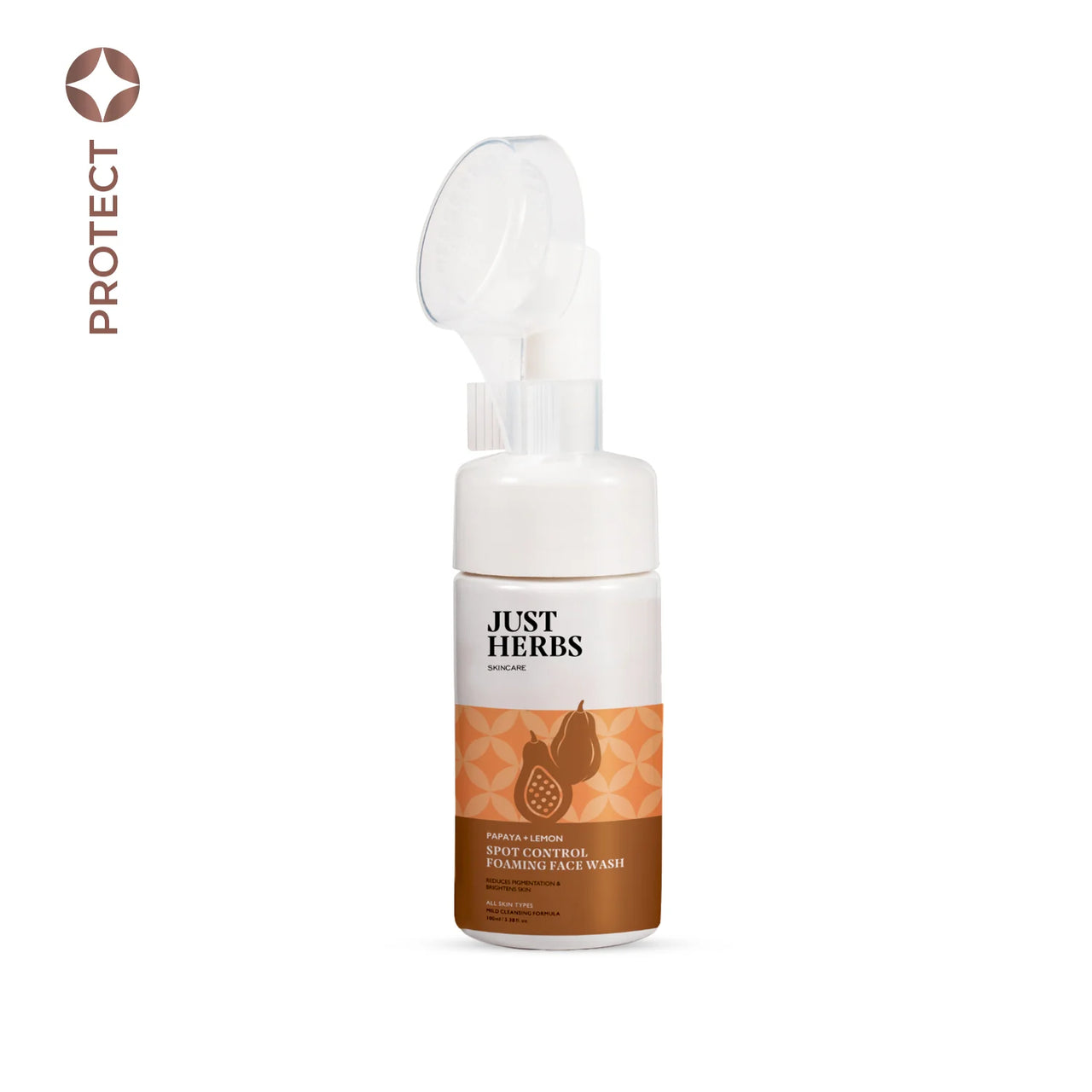 Foaming Face Wash with Papaya & Lemon for Spot Reduction