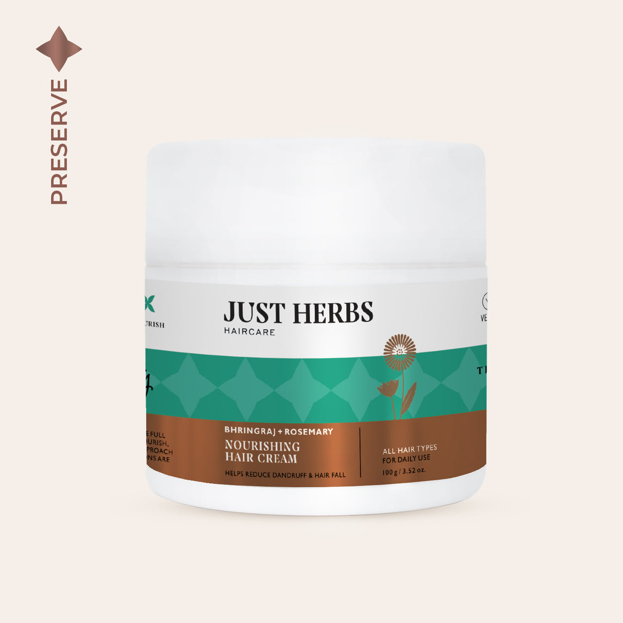 Nourishing Hair Cream with Bhringraj & Rosemary