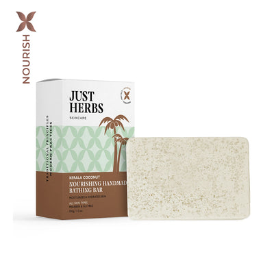 Kerala Coconut Nourishing Handmade Bathing Bar