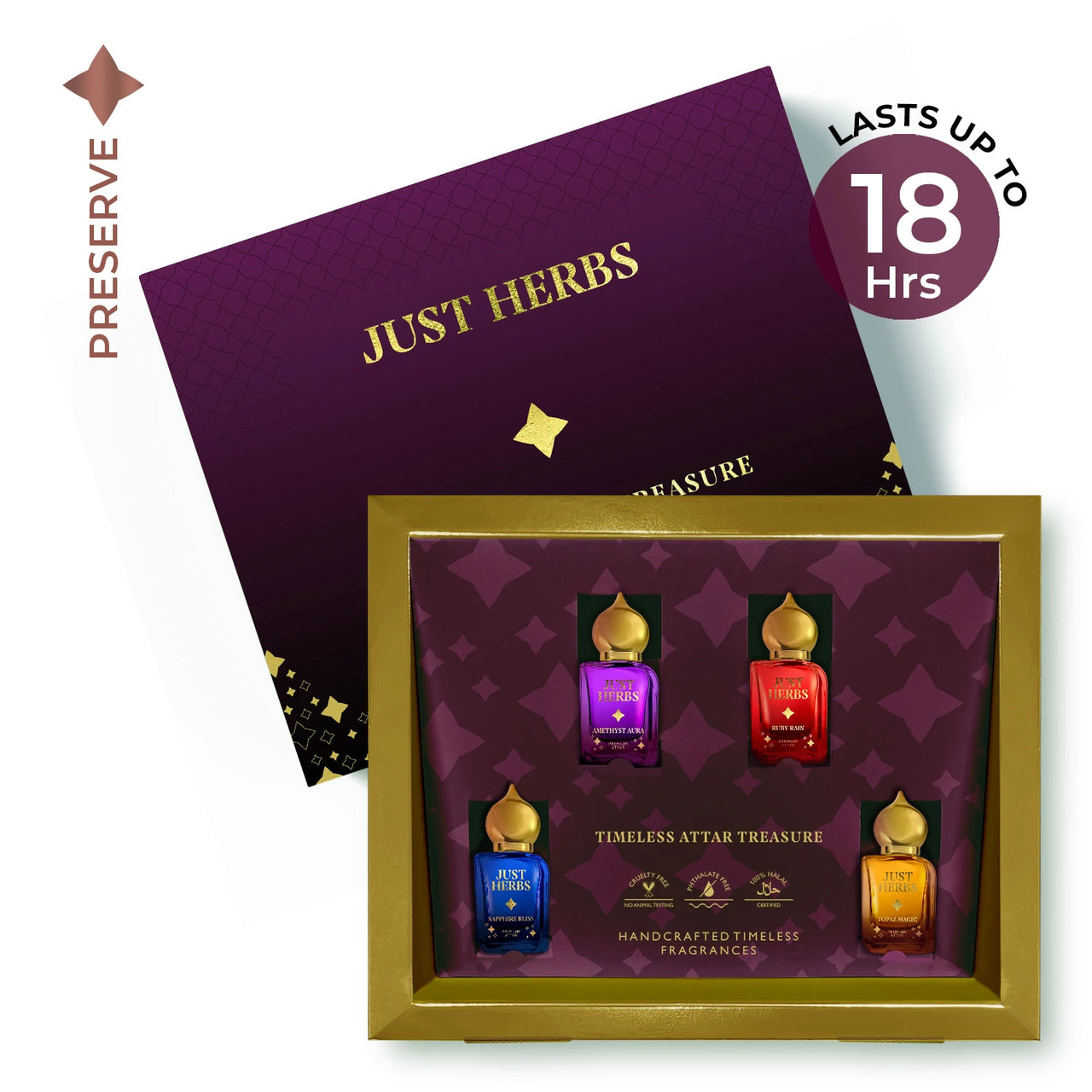 Just Herbs Timeless Attar Treasure