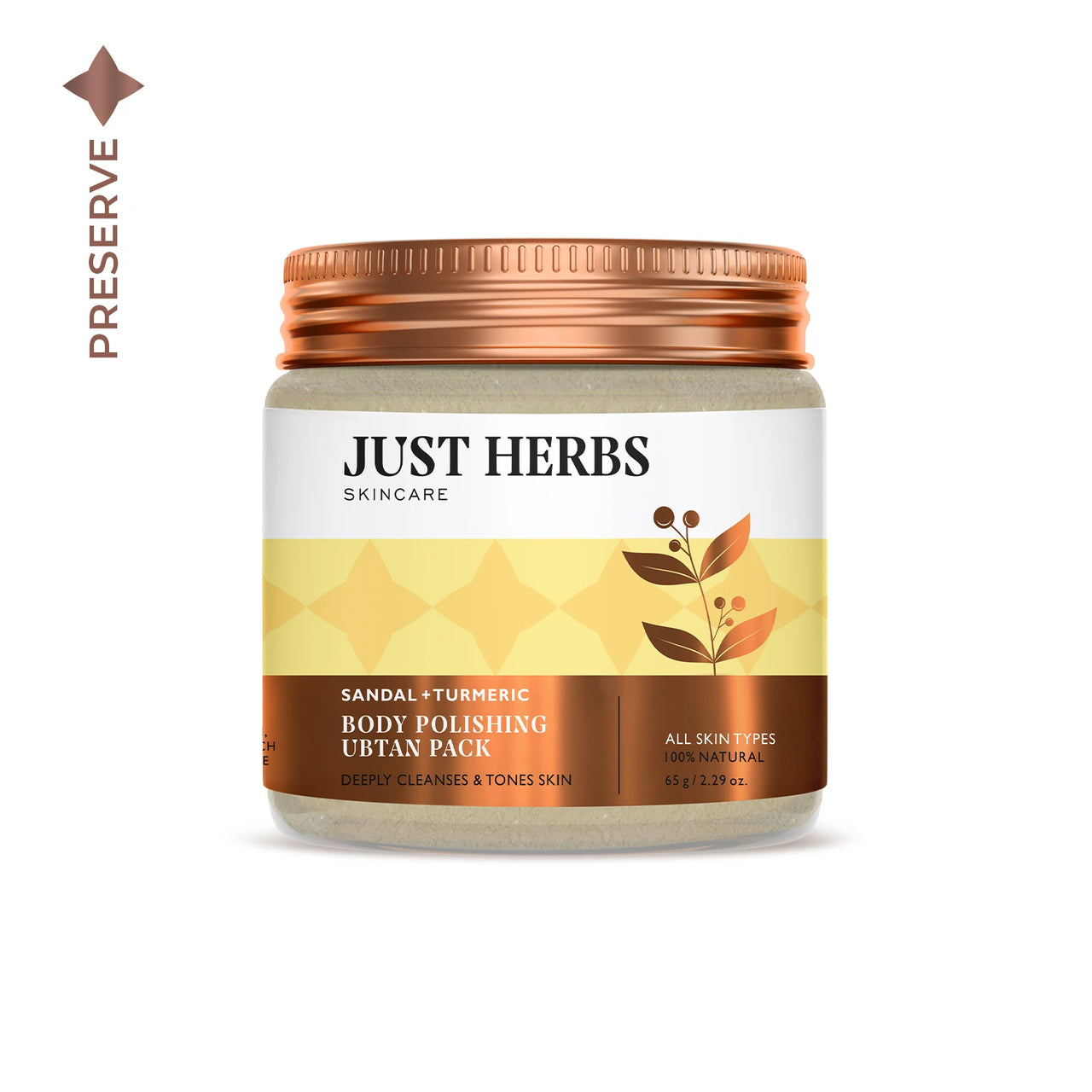 Body Polishing Ubtan Pack with Sandal and Turmeric