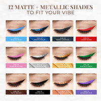 Thumbnail for Herb-Enriched Waterproof Eyeliner Organic - Jojoba Oil & Vitamin E