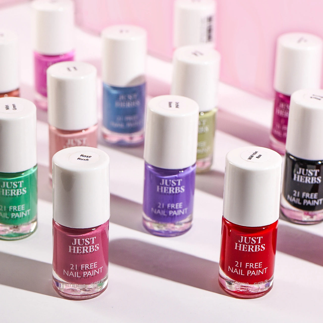 21-Free Formula Nail Paints