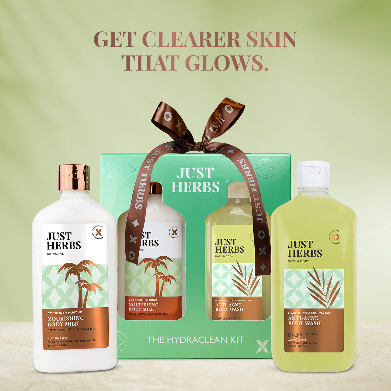 The Hydraclean Kit: Clear & Radiant Skin Set