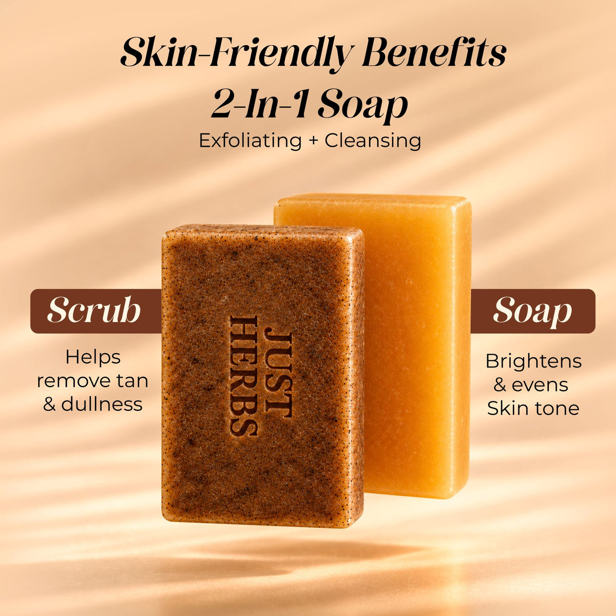 Golden Ubtan Exfoliating Detan Bar - Pack of 3