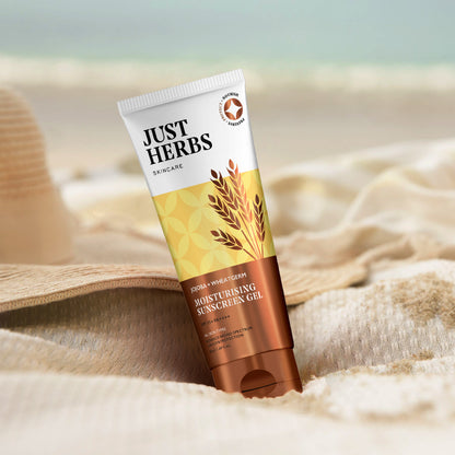 Moisturising Sunscreen Gel with SPF 35+ PA++++ with Jojoba and Wheatgerm