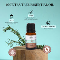 Thumbnail for Tea Tree Essential Oil: (10 ml)