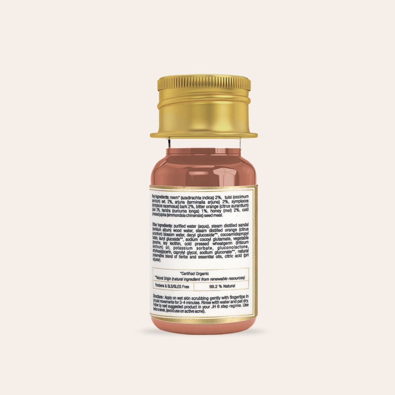 Livelyclean Honey Exfoliating Face Cleansing Gel 25 ml
