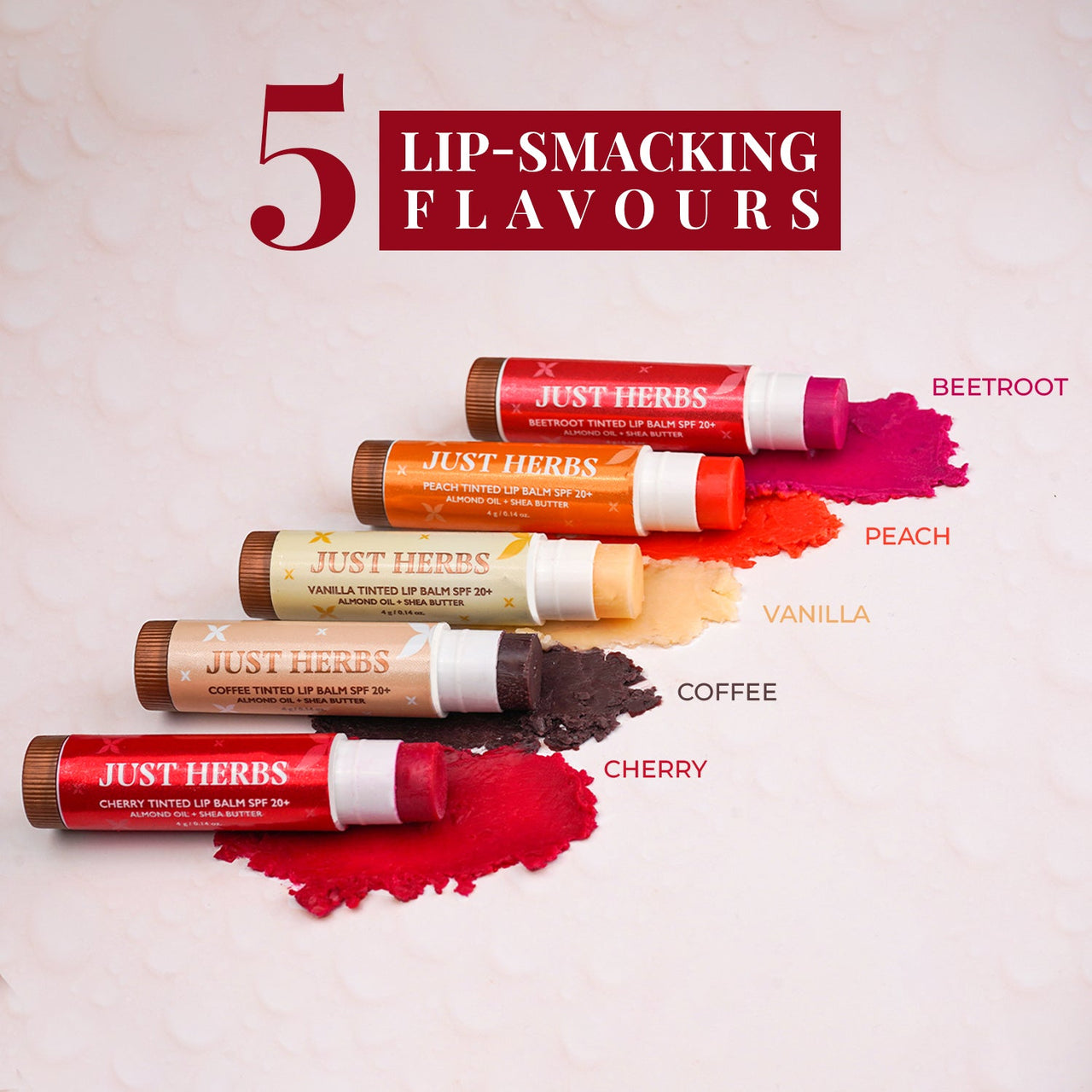 Tinted Lip Balms SPF 20+ (Beetroot)
