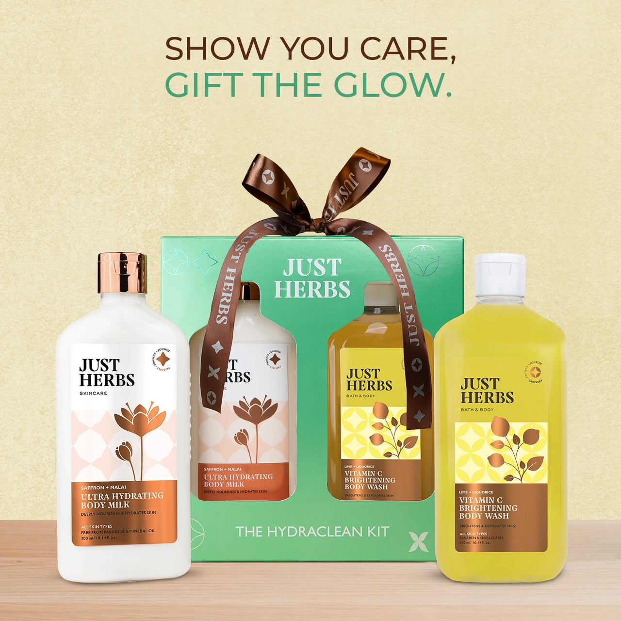 The Hydraclean Kit: Body Brightening Set