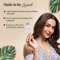 Thumbnail for Serum Foundation Dewy Finish SPF30+ Tube with Rosehip and Rice Starch