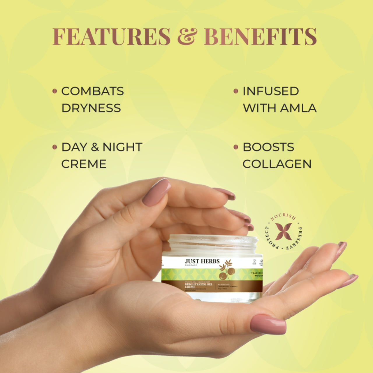 Brightening Gel Creme - Vitamin C Amla & Liquorice Root
