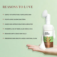 Thumbnail for Plant Salicylic Acid Foaming Face Wash with Neem & Aloe Vera
