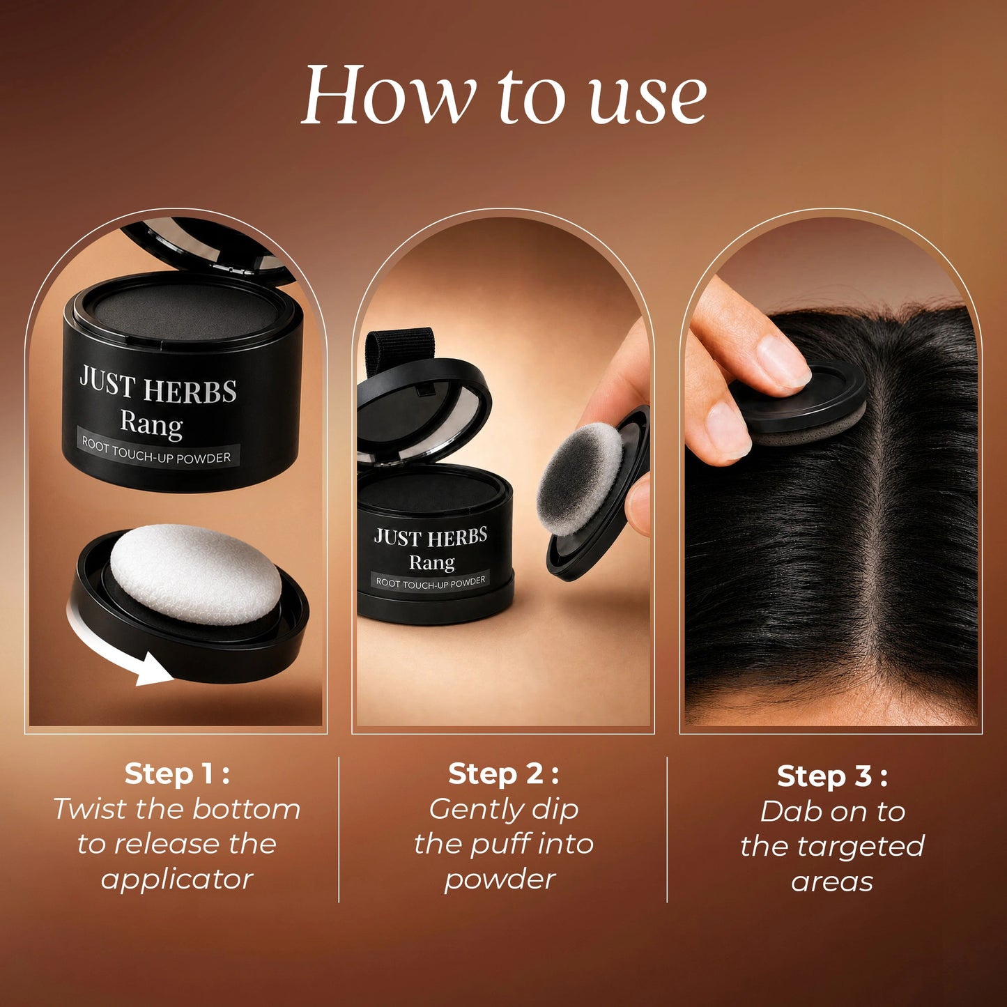 Rang Root Touch-Up Powder – Black
