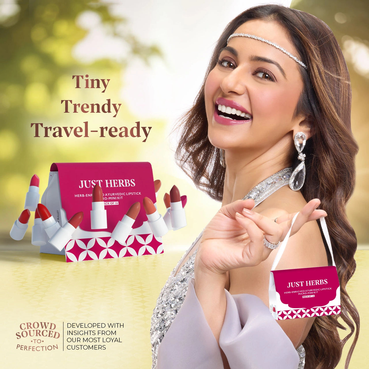 Herb Enriched Ayurvedic Lipstick Shade Sampler Kit