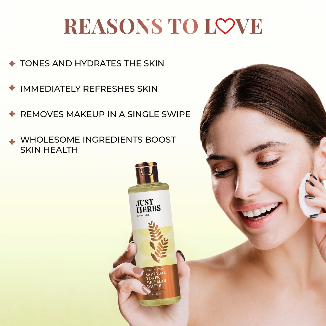 Sapta Jal Toner Micellar Water: 7 Plant Waters:100ml (Copy)