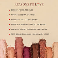 Thumbnail for Herb Enriched 4-in-1 Eye-shadow Palette with Manjishtha and Liquorice Root