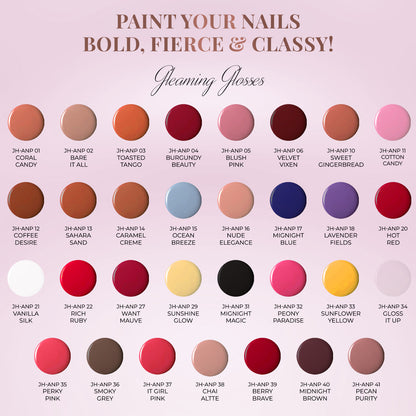 Fierce Fuchsia: Nail Paints | 12-Free Formula