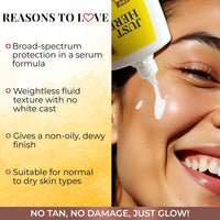 Thumbnail for 2-in-1 Serum Sunscreen with Sacred Lotus & Turmeric | SPF 50 PA++++