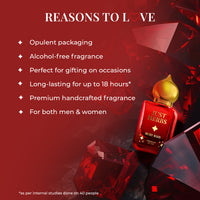 Thumbnail for Ruby Rain Premium Attar - Just Herbs