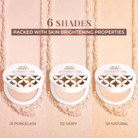 Thumbnail for Copper - Oil Control Radiance Boost Compact Powder with Sandalwood & Rice Starch
