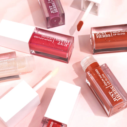 Serum-infused Lip Gloss with Mango Butter and Jojoba Oil