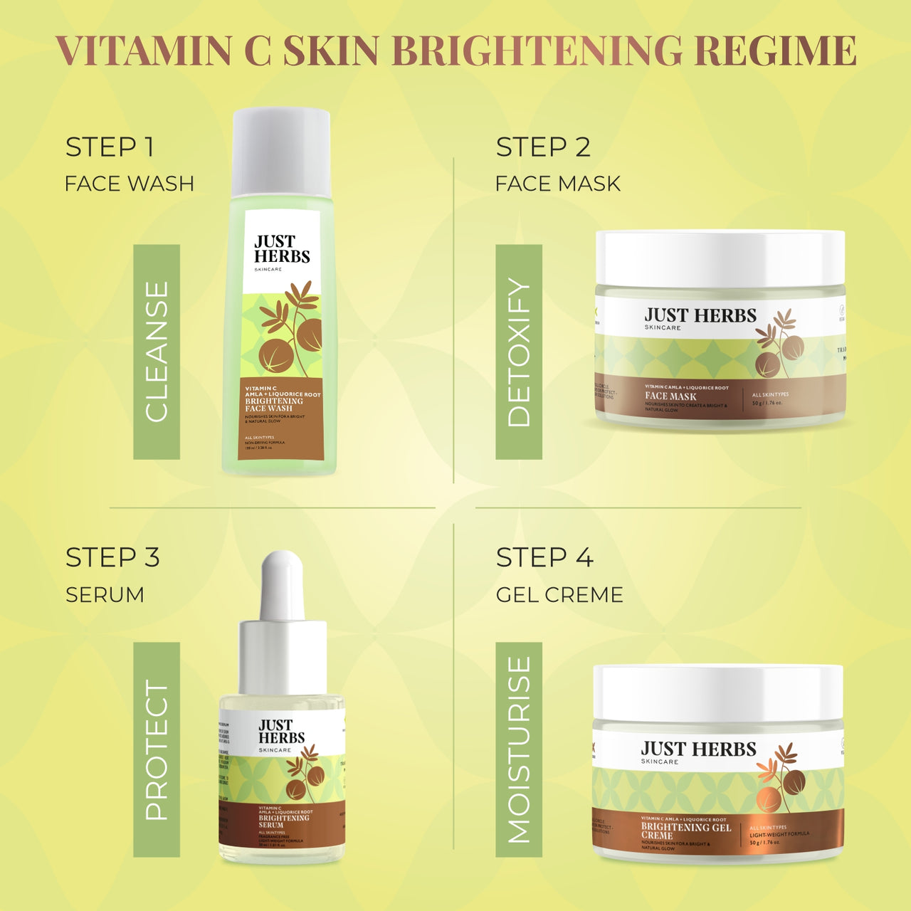 Brightening Gel Creme - Vitamin C Amla & Liquorice Root