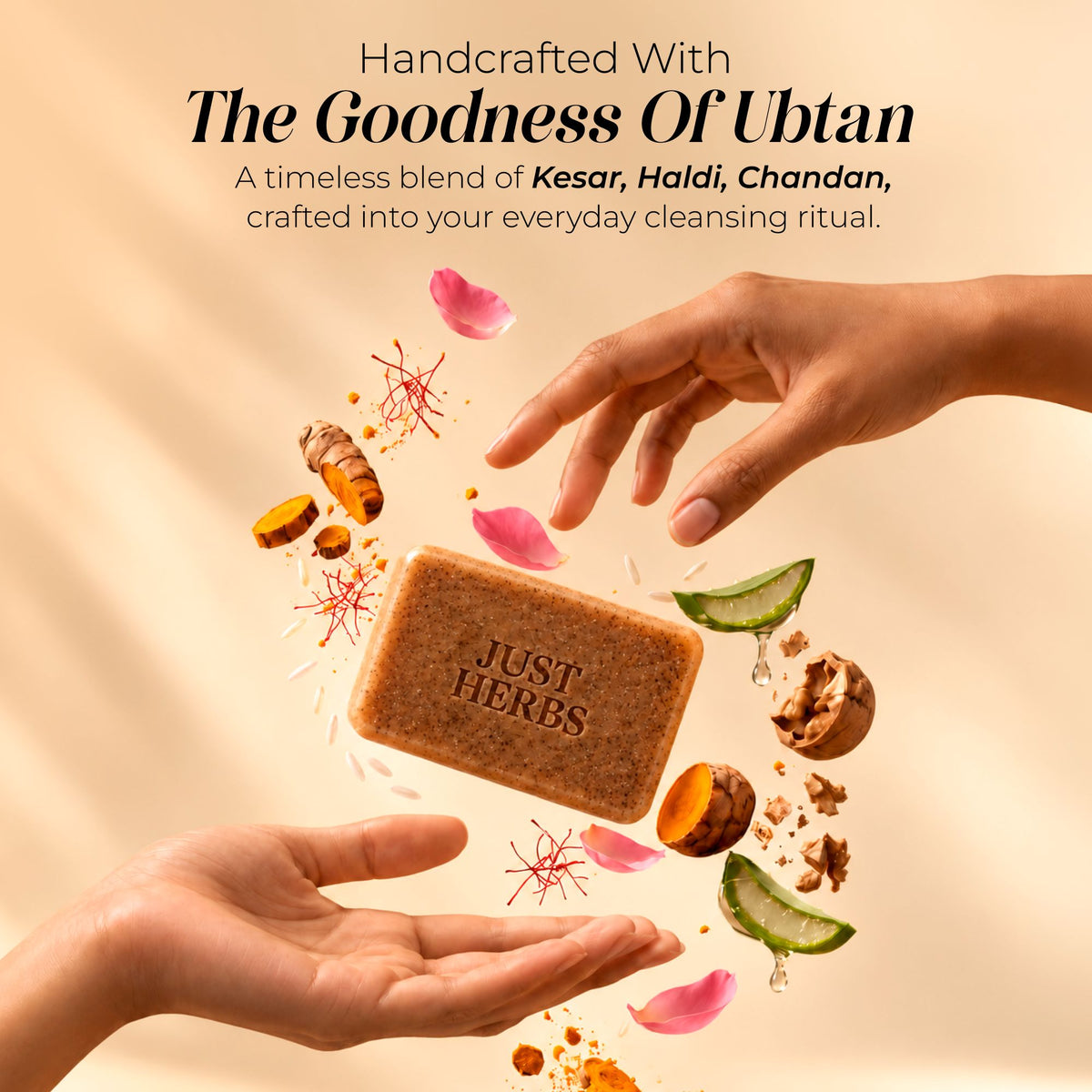 Golden Ubtan Exfoliating Detan Bar - Pack of 3