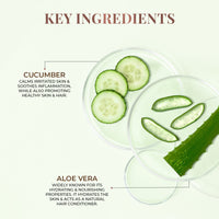 Thumbnail for All Purpose Pure Aloe Vera Gel with Aloe & Cucumber - 300 ml