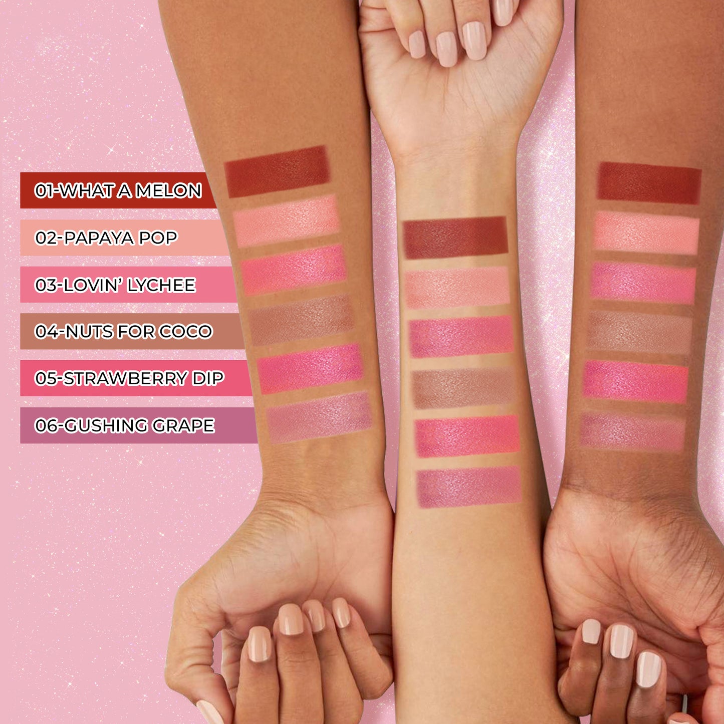Strawberry Dip: Halo Glow Blush Drops with Mango Butter & Rice Starch